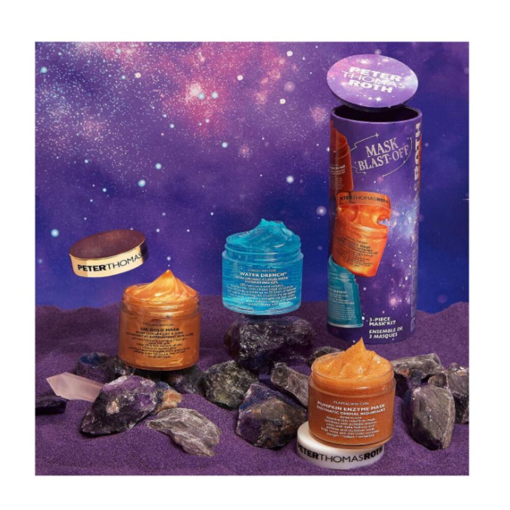 NIB Peter Thomas Roth Mask 3-Piece Mask Kit